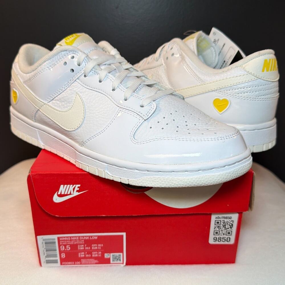 Nike Women’s Dunk Low “Valentine’s Day 2024” FQ7056-100 | 9.5W